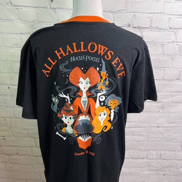 Disney Hocus Pocus All Hallows Eve Shirt Large - Picture 3 of 7